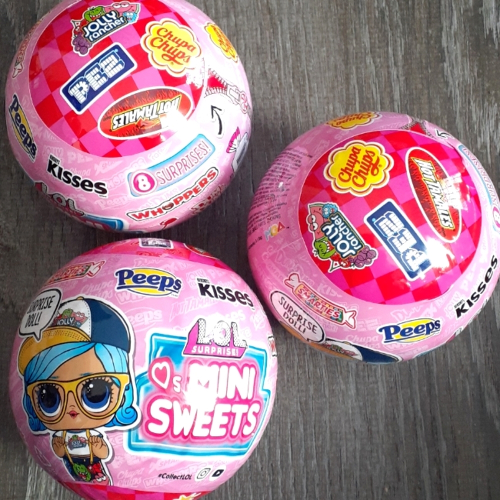 L.O.L. Surprise Loves Mini Sweets Lot of 3 NWT